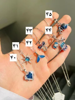 گردنبند پلاک جواهری