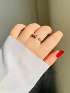 انگشترای ظریف و مینیمال